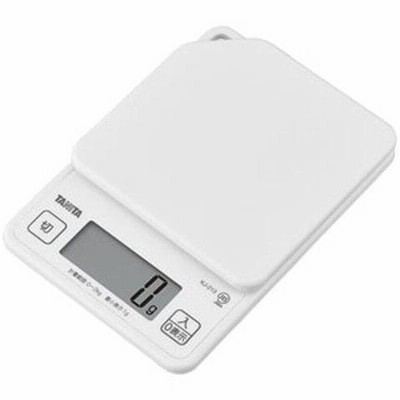 タニタ デジタルクッキングスケール　ココナッツホワイト TANITA　デジタルクッキングスケール KJ-213-WH 【返品種別A】