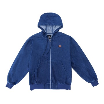 CONVERSE DENIM NON PADDED JKT DENIM BLUE 男 其他外套 MCJ411-UHA