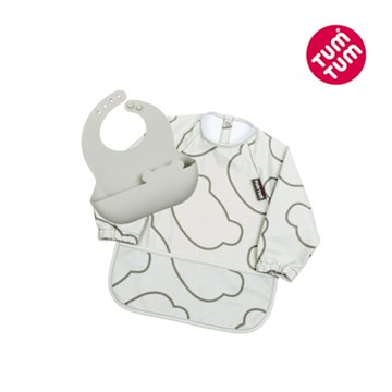 TUM TUM 無尾熊凱文-防水圍兜兩件組