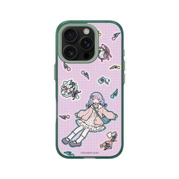 iPhone 16 Pro Clear 憂墨綠 - 瑟拉斯蒂歐 - 幻月 - 可愛的阿月