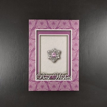 百合薰紫 珠寶設計插畫|復古風格質感卡片/明信片/萬用卡/祝福卡