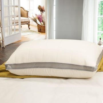 Carolan涼感方格乳膠獨立筒枕(單入)