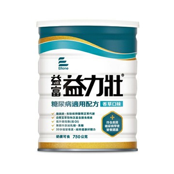 (超過4罐,請下宅配通) 益富 益力壯 糖尿病適用配方(香草)750g