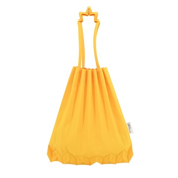 ISSEY MIYAKE 三宅一生 ME素面摺疊樹幹包-迷你/黃_廠商直送