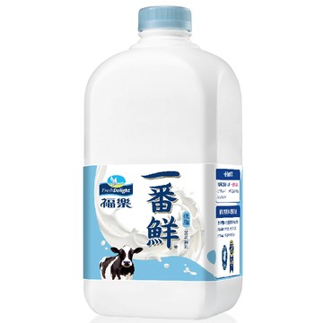 福樂一番鮮低脂鮮乳1830ml※實際到貨效期約4天以上