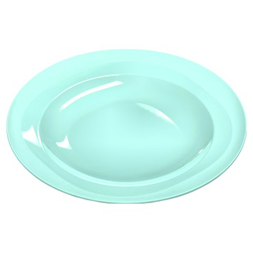 SIMPLA 玉米田 天然玉米生質材料 小圓盤  16cm  藍色  1個