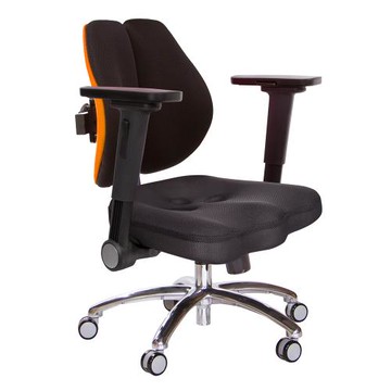 GXG 短背美臀 雙背椅 (鋁腳//摺疊4D平面扶手)  TW-2503 LU1H