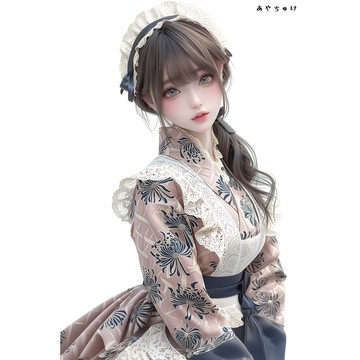 【9 月新作】07-144-0287 人物貼紙 幻想復古浪漫咖啡廳