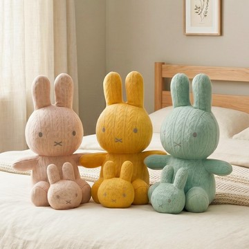 【MIFFY】米飛 暖心針織系列 三款莫蘭迪色系