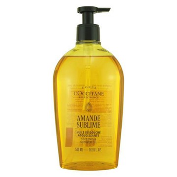 【L’OCCITANE 歐舒丹】杏仁極緻柔膚沐浴油 500ml（百貨公司貨）