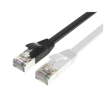 POLYWELL CAT6A 高速網路扁線 /30公分
