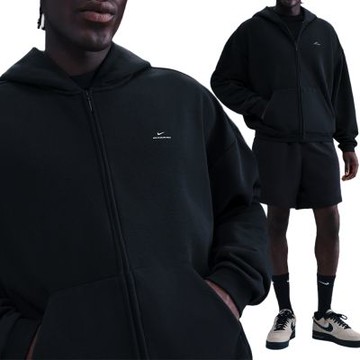 Nike As M Nk Tf Si Brsh Fz Hd 外套 男款 黑色 連帽 運動 休閒 IO3690-010