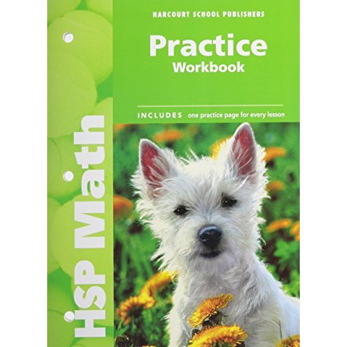 Math  Grade K Practice Workbook: Harcourt School Publishers Math (Hsp Math 09)