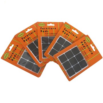 月陽加厚方型2.5cm消音桌腳墊止滑墊椅腳墊超值45入(S2545)