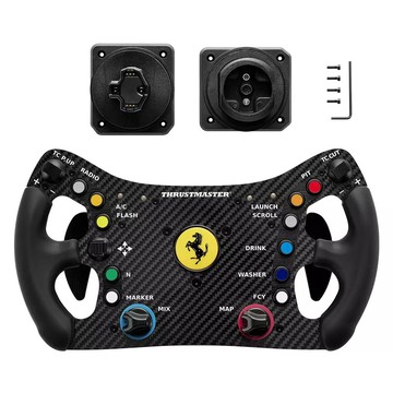 THRUSTMASTER THRUSTMASTER圖馬思特 F488 GT3 Wheel Add On法拉利授權 賽車方向盤面