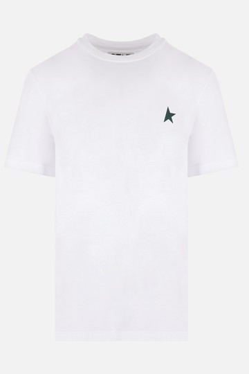 GOLDEN GOOSE DELUXE BRAND Star logo printed cotton t-shirt Man