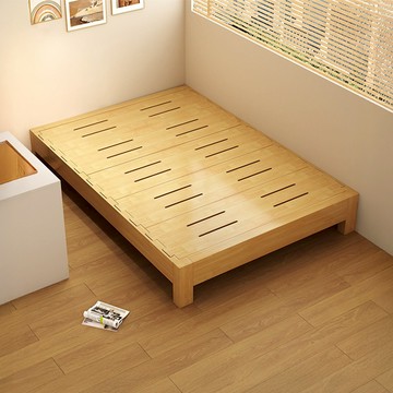 【HappyLife】實木燕尾榫床架 150公分 Y12455原木