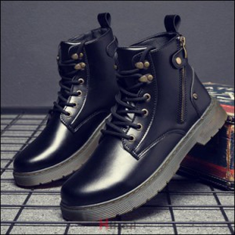 マーチンブーツ メンズ ワークブーツ 革靴 ショートブーツ 革 シューズ レースアップ おしゃれ かっこいい 春 秋 通販 Lineポイント最大1 0 Get Lineショッピング