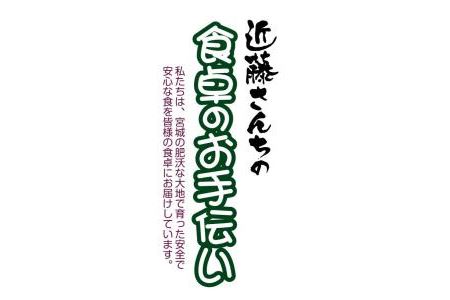 宮城県登米市産ササニシキ精米20kg