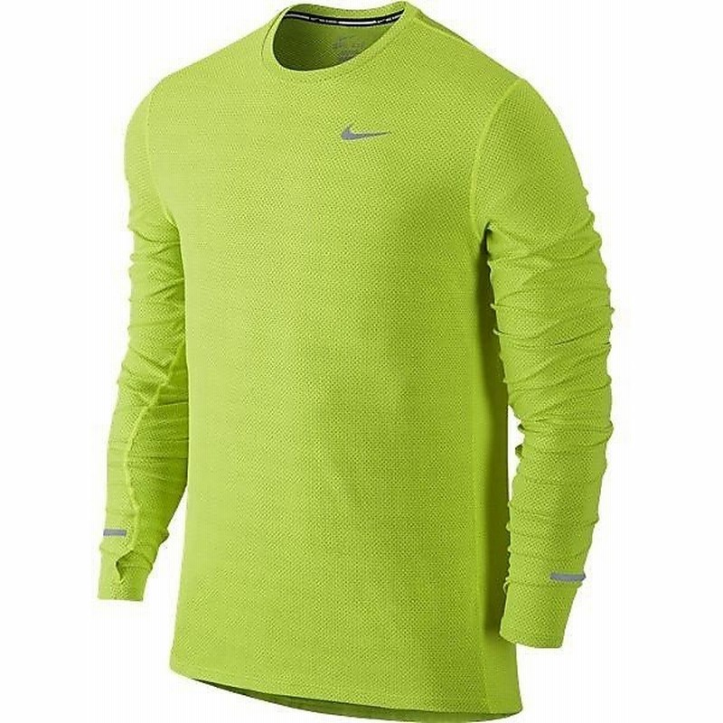 セール Nike ナイキ ランニング メンズ長袖tシャツ ナイキ Dri Fit コントアー L S トップ 6522 702 メンズ ボルト リフレクティブシルバー 通販 Lineポイント最大0 5 Get Lineショッピング