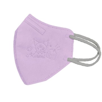 興安-兒童立體醫用口罩-酷洛米-葡萄紫 (一盒50入) MIT台灣製造