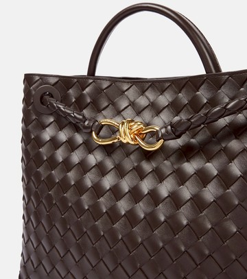 Bottega Veneta Andiamo Intrecciato leather tote bag