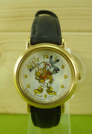 【震撼精品百貨】Donald_唐老鴨~手錶~印地安