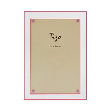 Tizo Double Border Lucite Frame, 5 x 7