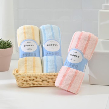 airpower細條紋速乾珊瑚絨毛巾-三色任選