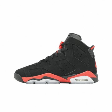 Nike 休閒鞋 Air Jordan 6 GS 大童 女鞋 黑紅 喬丹 AJ6 紅外線 IQ1275-001