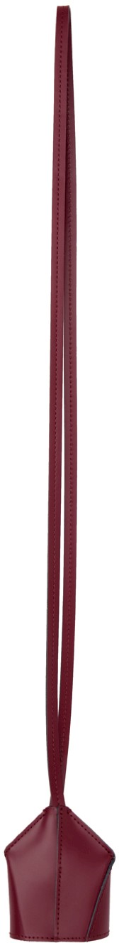 MM6 Maison Margiela 酒红色钥匙扣
