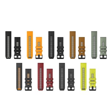 GARMIN QuickFit 26mm 矽膠錶帶