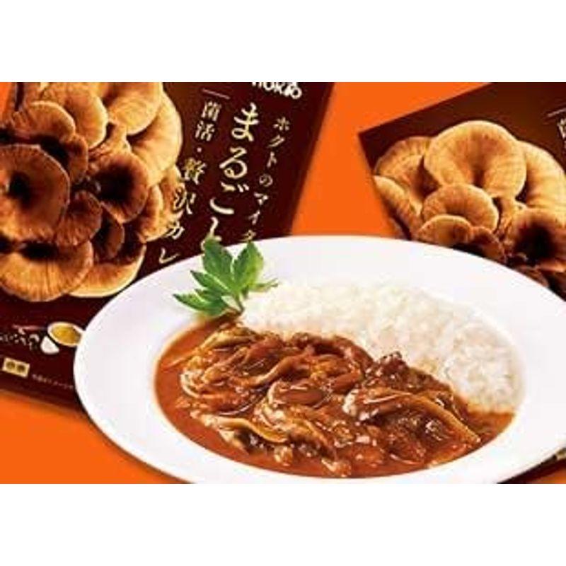 5個ホクトのマイタケ まるごと使った菌活・贅沢カレー (200g 1人前 中辛)