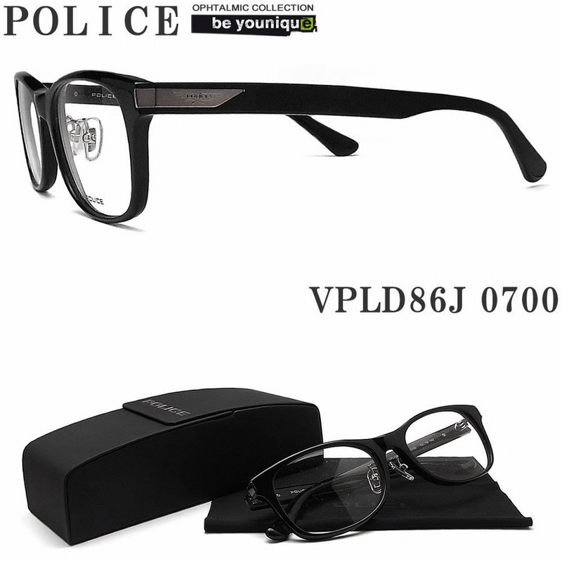 ★【新品】POLICE ポリス 伊達メガネ VPL080J めがね