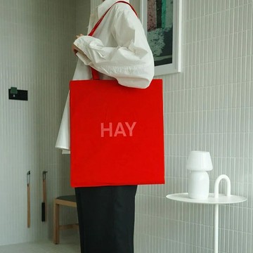 我愛你告白禮【HAY丹麥當代家居設計】HAY Tote Bag / 托特包 - 罌粟紅