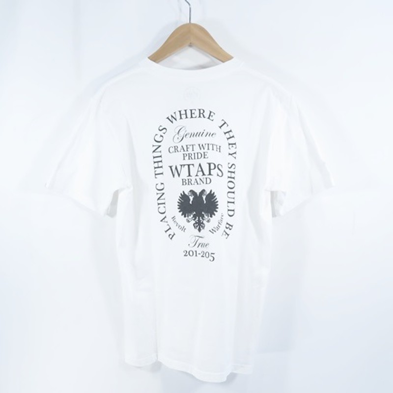 WTAPS HERALDRY TEE ダブルタップス ロゴ エンブレム Tシャツ 大名店