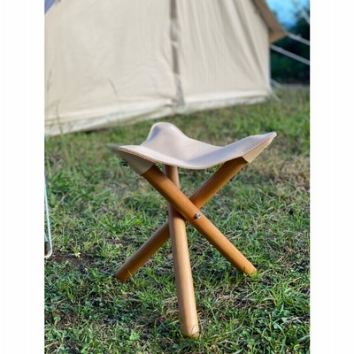 ヌメ革の折り畳み椅子 ROMO ロモ　sansa chair サンサチェアー romo-550620-001.jpg