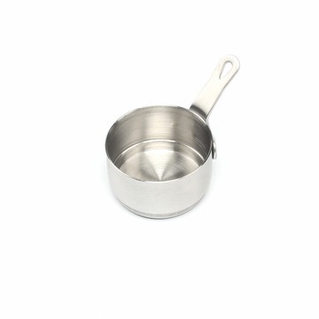 帶柄不銹鋼304加厚醬汁勺子西餐牛排醬汁番茄醬杯調味料碟子迷你