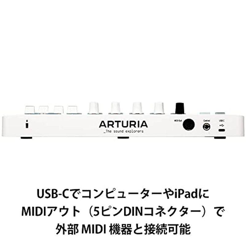 Arturia MIDI キーボード コントローラー MiniLab ホワイト