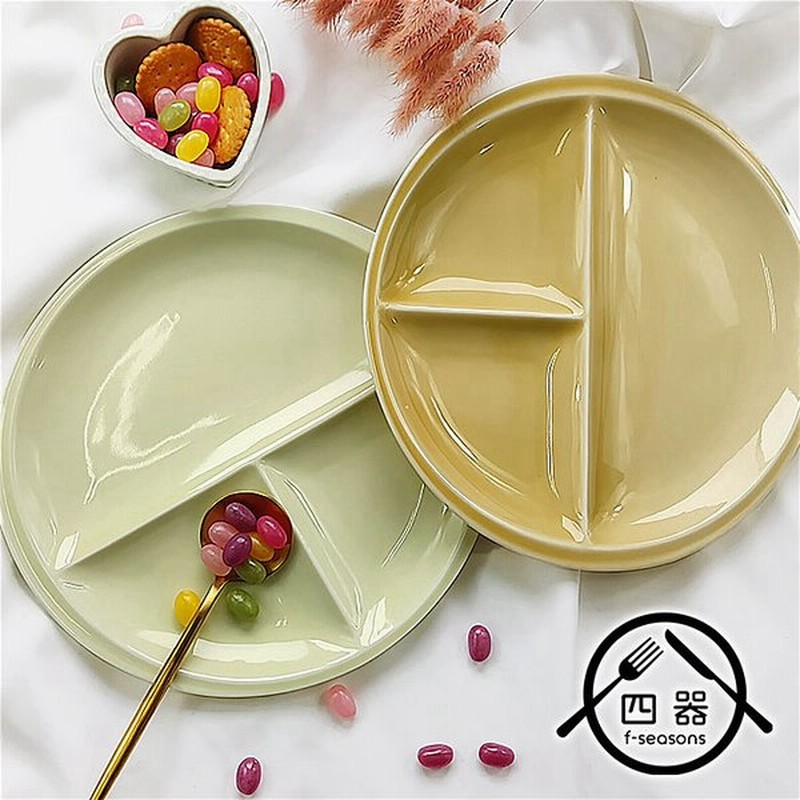 選べる2柄 Od Titto チット ランチプレート 22cm日本製 国産 美濃焼 洋食器 陶磁器 陶器 仕切り皿 小田陶器 通販 Lineポイント最大0 5 Get Lineショッピング