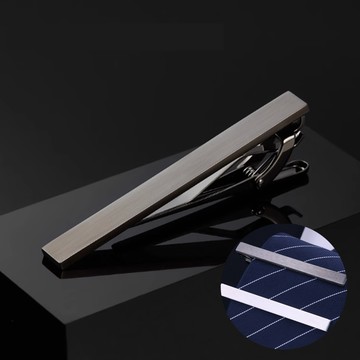 Laifuu.泰隆磨砂6cm高檔領帶夾領夾