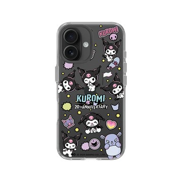 iPhone 16 Clear 透明 - 三麗鷗-酷洛米20週年 - 酷玩系列-表情包