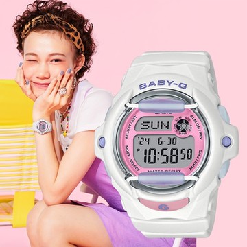 CASIO 卡西歐 BABY-G 加勒比海熱帶海灘手錶 新春開運 送禮首選 BG-169PB-7