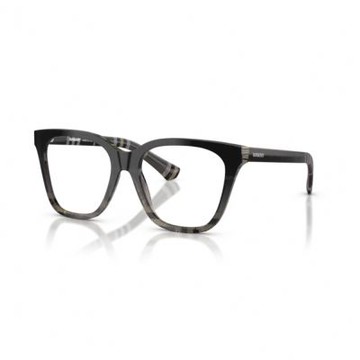 BURBERRY方框光學眼鏡/灰色格紋#B2438F 4200-53mm