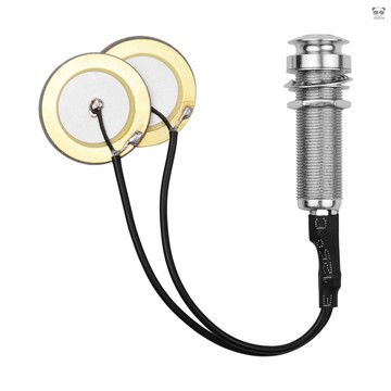 KLB-2 粘貼式貼片拾音器 可反覆使用 9cm線長 6.5mm接口(1/4") 樂器擴音配件 適用於吉他/小提琴/卡林