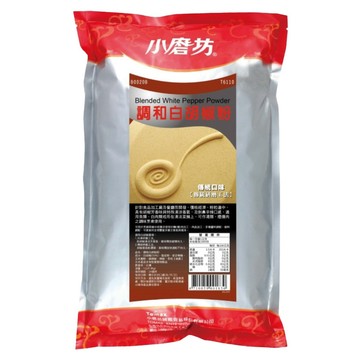 小磨坊 調和白胡椒粉  1kg  1個