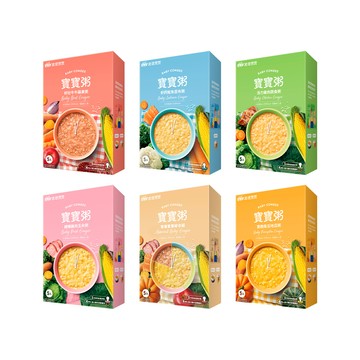 波堤寶寶 寶寶粥 150g/包 5包/盒 - 多款可選