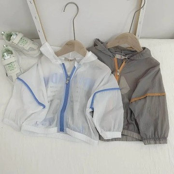 男童防曬衣 透氣防曬服 寶寶薄款休閑外套 防紫外線帥氣防曬衣 冰絲上衣 兒童防曬衣 兒童防曬外套【不二雜貨】