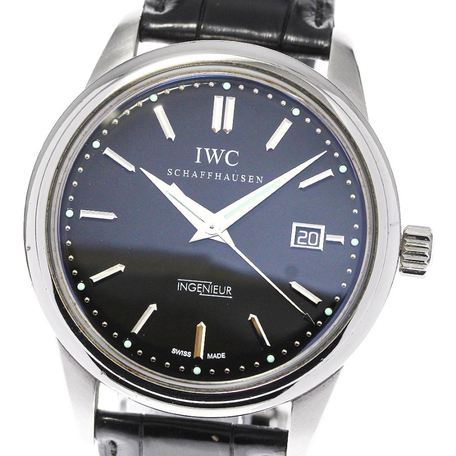 IWC IWC SCHAFFHAUSEN IW323601 インヂュニア デイト 自動巻き メンズ 保証書付き_772986