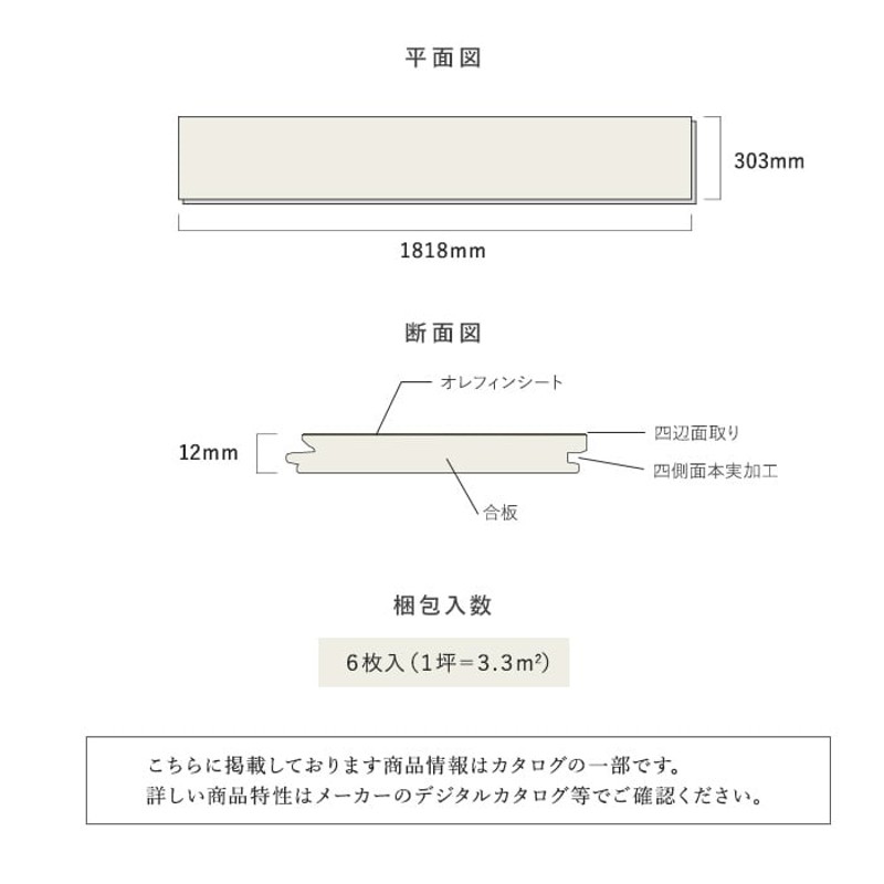 フローリング材 朝日ウッドテック アネックス サニタリー 床暖 1坪